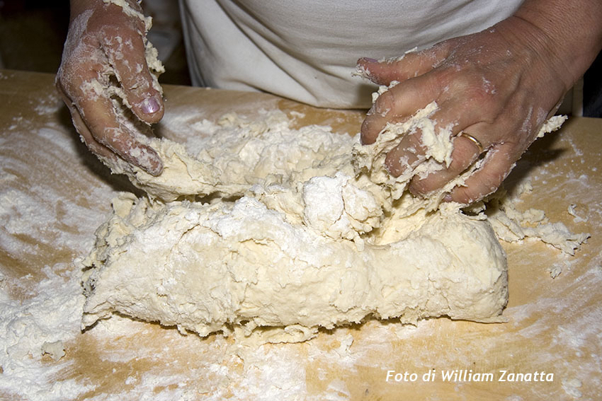 PREPARANDO LA PIADINA ROMAGNOLA, DALLA FERNANDA, Carpinello